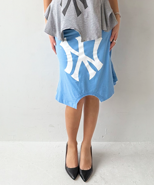 Blue/white NY T-skirt - Size M