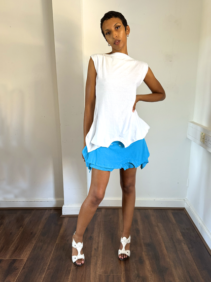 Double Mini T-skirts