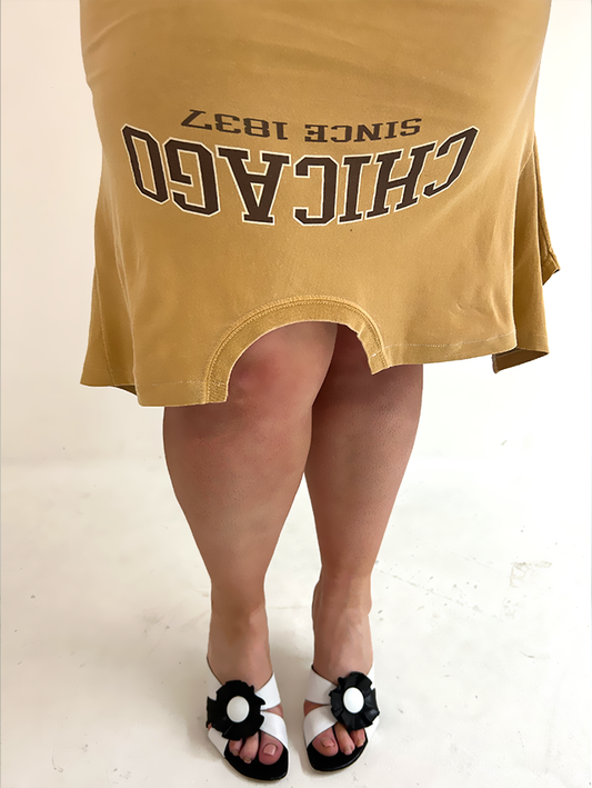 Gold Chicago T-skirt - Size XL
