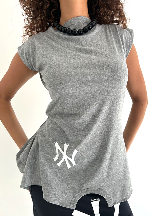 Grey NY 180 Top - Size S