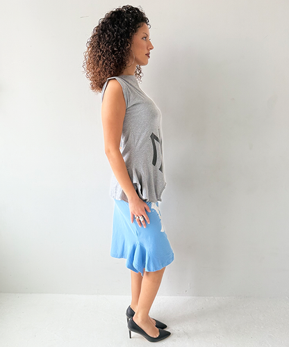 Grey NY 180 Top - Size M