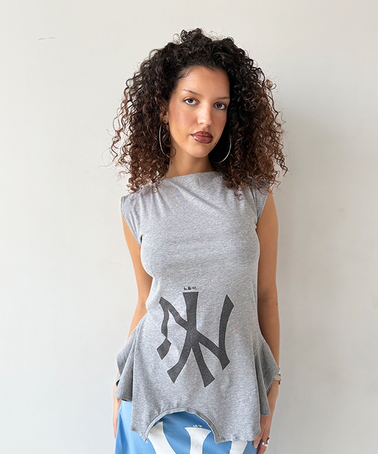 Grey NY 180 Top - Size M