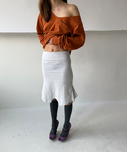 Grey T-skirt - Size XS