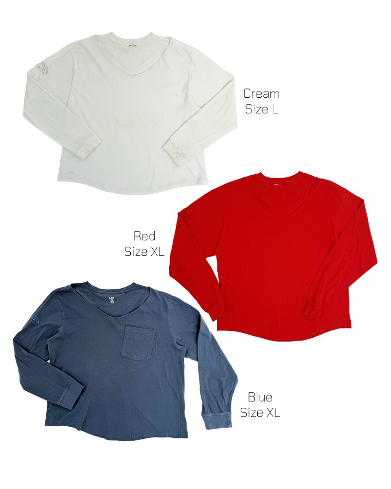 Reverse Long Sleeve Tops