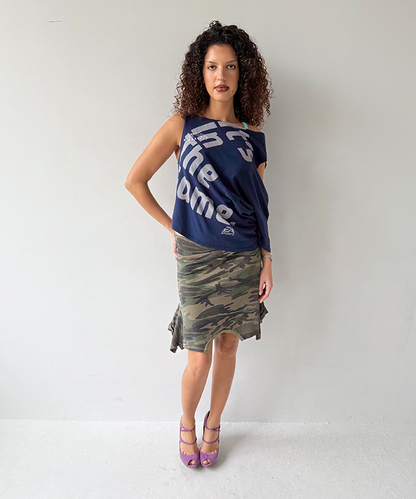 Navy Gamer Shift Top - Size M