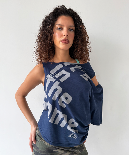 Navy Gamer Shift Top - Size M