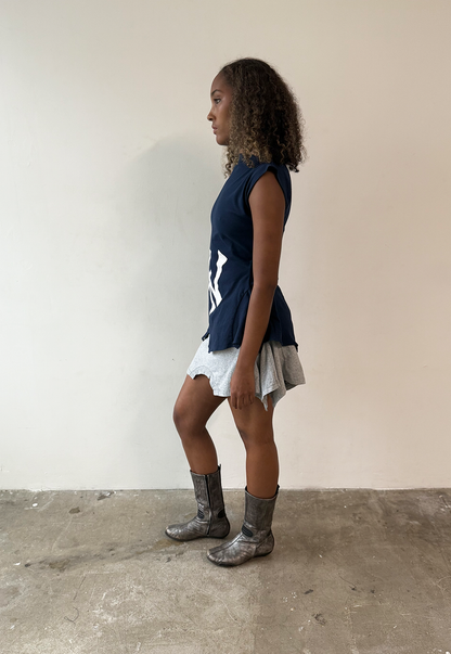 Navy NY 180 Top - Size M