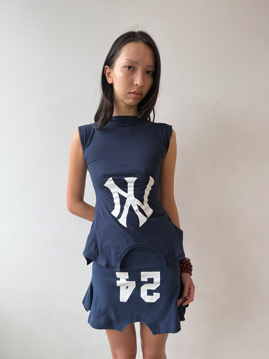 Navy NY 180 Top - Size XS