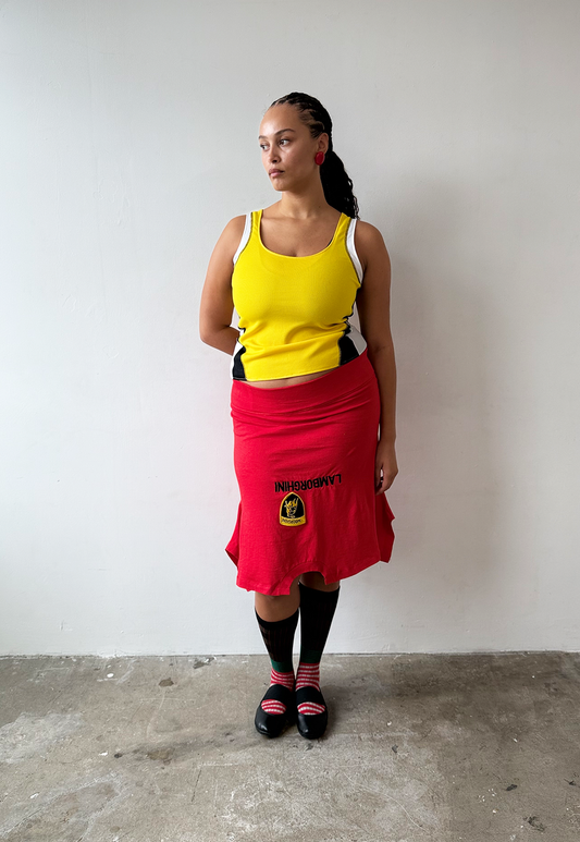 Red Lamborghini T-skirt - Size L