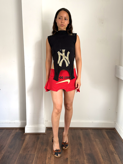 Red Nike Mini T-skirt - Size S