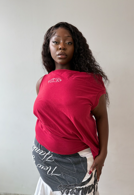 Red Shift Top - Size XXL