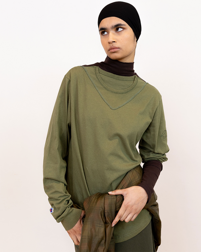 Reverse Long Sleeve Tops