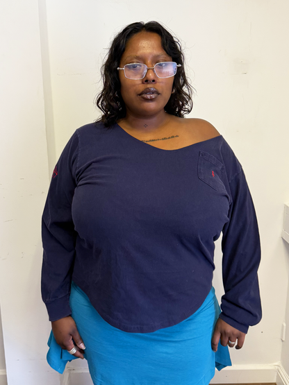 Reverse Long Sleeve Tops