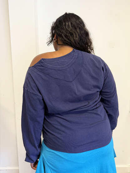 Reverse Long Sleeve Tops
