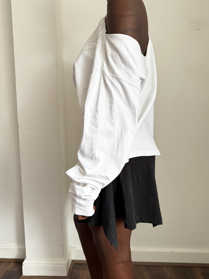 Reverse Long Sleeve Tops