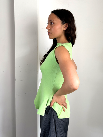 Soft Neon Polo 180 Top - Size XS