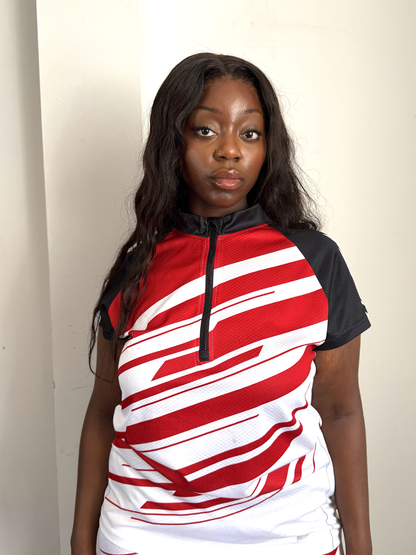 Red Stripe Racer Set - Size L/XL