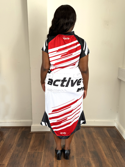 Red Stripe Racer Set - Size L/XL