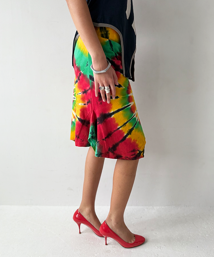 Multi Tie-dye T-skirt - Size M